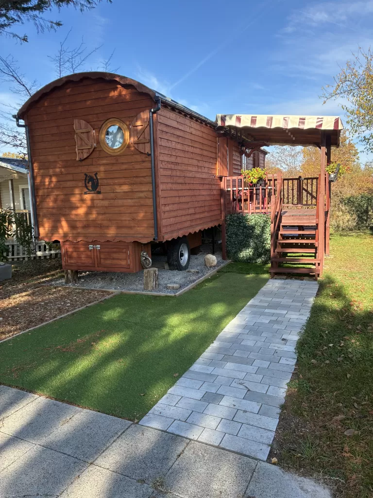 exterieur roulotte à Thonon-les-Bains